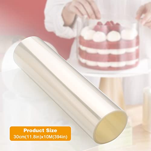 Clear Transparent Acetate Roll for Baking Cakes, 30cm
