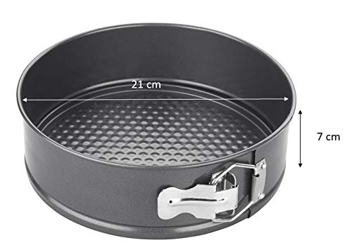 Non-stick Round Cake Tin with Loose Base, 21cm
