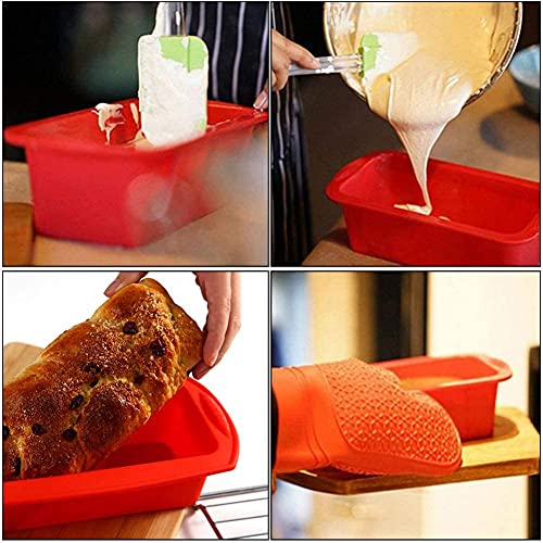 Silicone Non-Stick Loaf Pan for Cake Baking