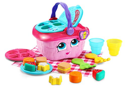 LeapFrog Pink Picnic Basket with Shapes & Sharing