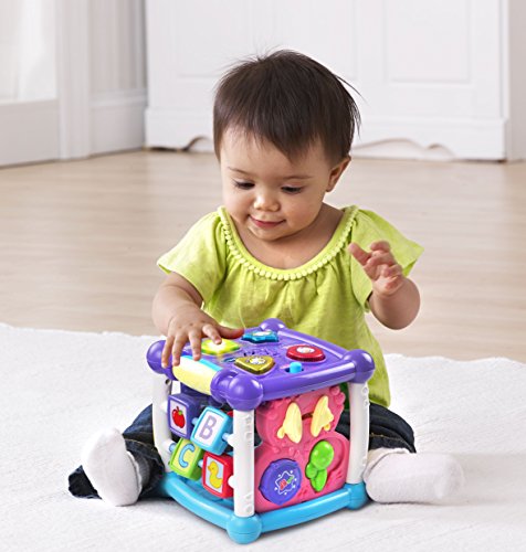 VTech Busy Learners Cube - 5 Sides, Purple