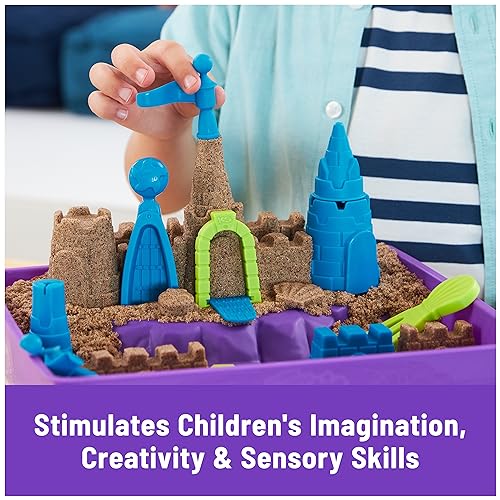Deluxe Castle Playset: Kinetic Sand, 2.5lbs, Molds