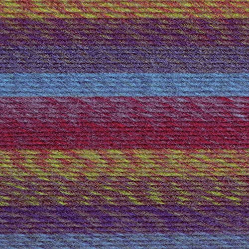 Multicolor Lion Brand Yarn for Knitting/Crocheting, 1-Pack