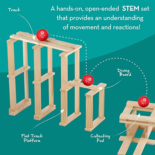 50-piece KEVA Contraptions Plank Set