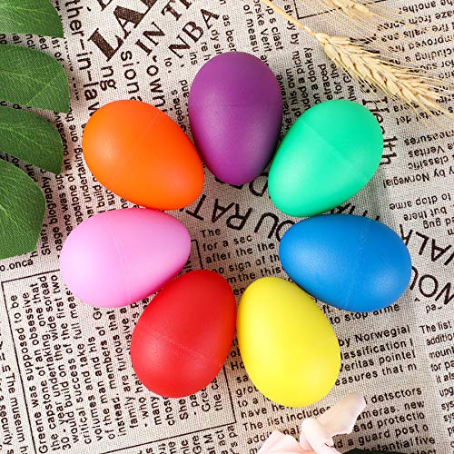 14 PCS Colorful Egg Shakers for Kids
