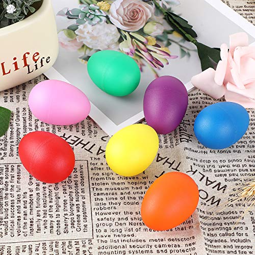 14 PCS Colorful Egg Shakers for Kids