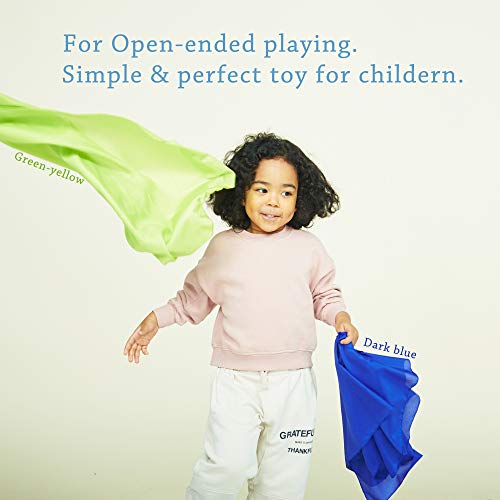 Kizihaus Play Scarves Set of 6 for Kids