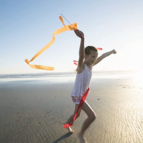 16 Pack Kids' Dance Ribbon Wands and Streamers