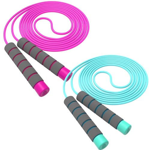 Adjustable Foam Handle Jump Rope for Kids