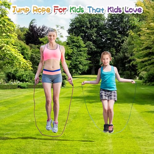 Adjustable Foam Handle Jump Rope for Kids