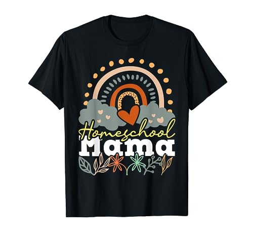 Rainbow T-Shirt for Homeschooling Moms