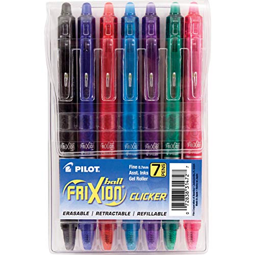 FriXion Erasable Gel Ink Pens - 7-Pack