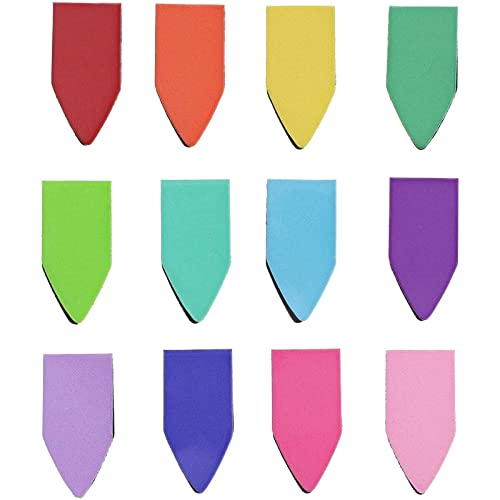 Rainbow Arrow Magnetic Bookmarks - 72 Pack