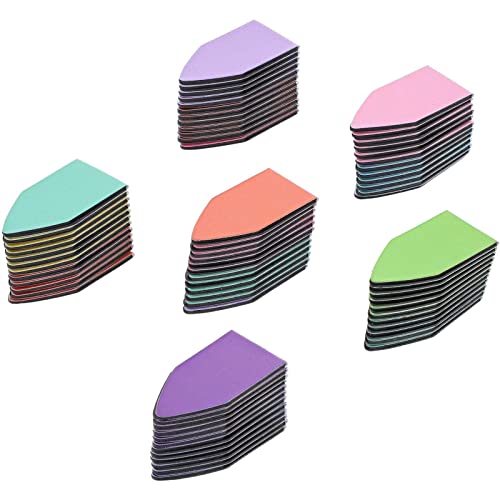 Rainbow Arrow Magnetic Bookmarks - 72 Pack