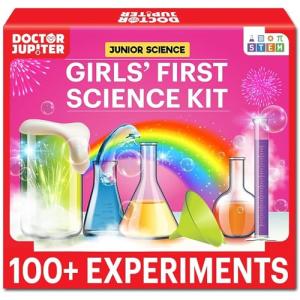 Science Experiment Kit for 4-8 Year Old Girls