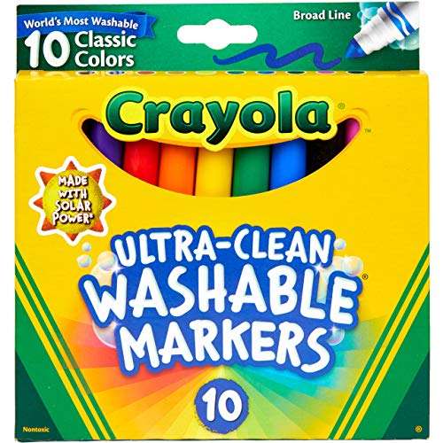 Crayola 10ct Broad Line Markers