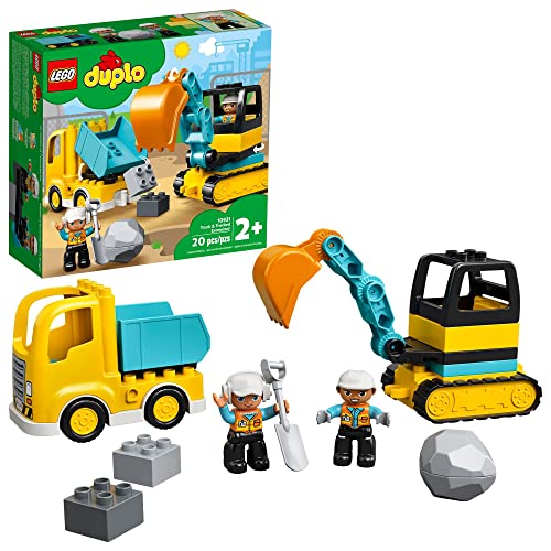 LEGO DUPLO Town Construction Vehicle: Fine Motor Skills Learning Toy