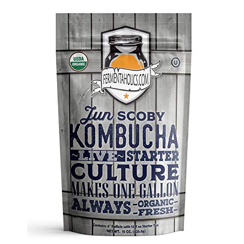 Organic Jun Kombucha Brewing Starter Kit