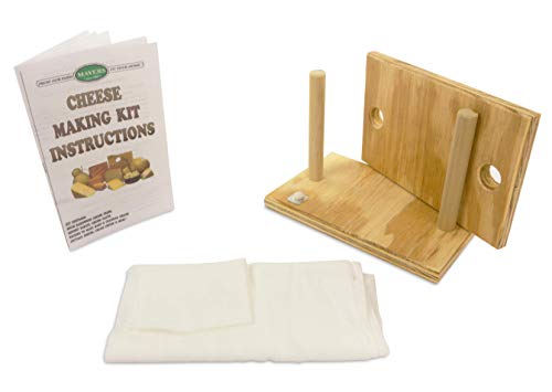 Fresh Cheese Making Kit with Press & Rennet