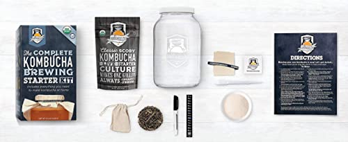 Organic Kombucha Brewing Kit