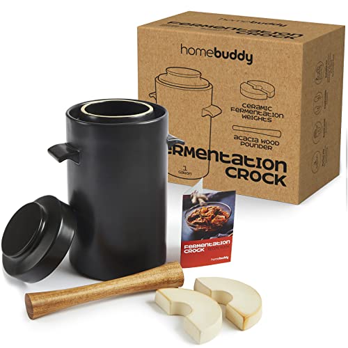 Fermentation Crock with Accessories and Recipe Book