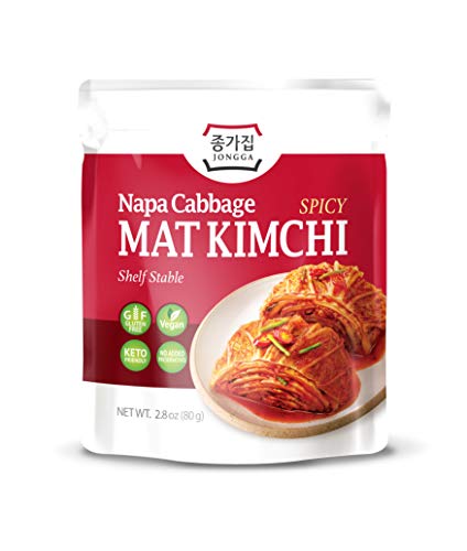 Spicy Mat Kimchi Pack (8) by JONGGA