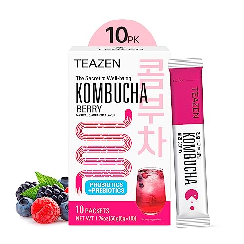 Korean Sparkling Kombucha Berry Mix