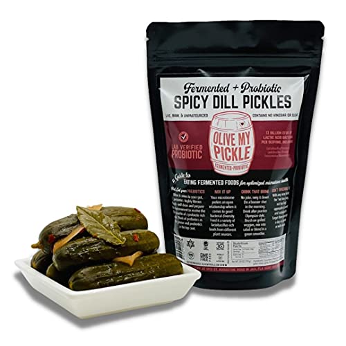 Spicy Dill Pickles Bundle for Gut Health