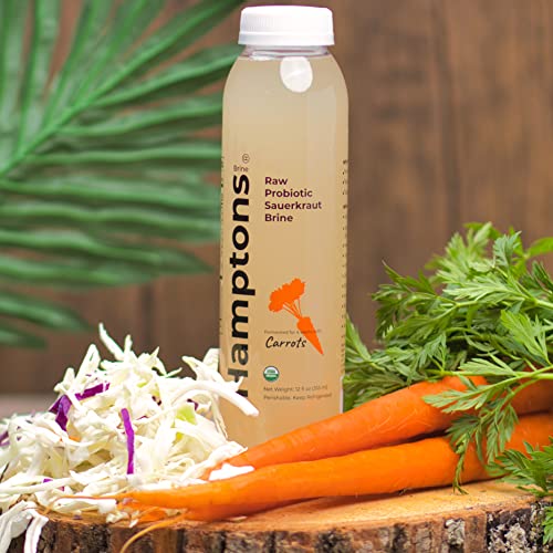 Organic Carrot Probiotic Sauerkraut Brine