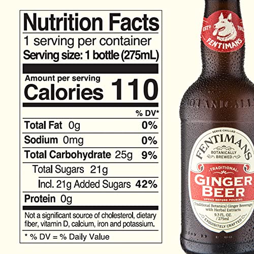 Botanically Brewed Ginger Beer - Pack of 4