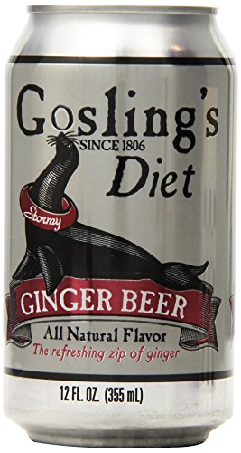 Gosling's Diet Stormy Ginger Beer, 12 Ounce
