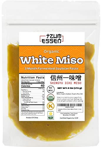 Organic 3-Month Fermented White Miso Paste