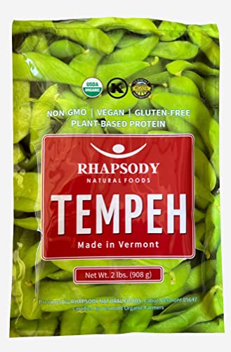 Organic 2lb case of Tempeh from Vermont