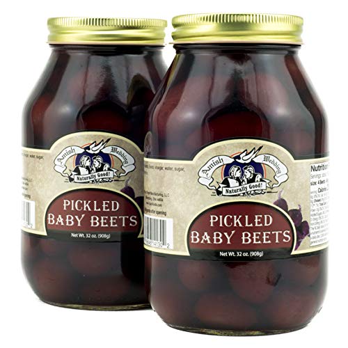Amish Wedding Foods Pickled Baby Beets (2 Jars)