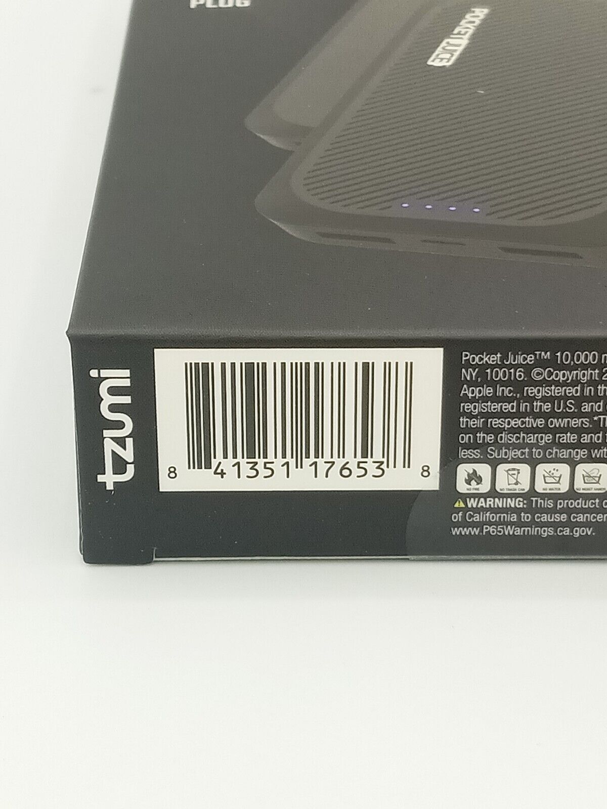 PocketJuice Endurance AC Portable Charger 10,000 mAh Dual USB 