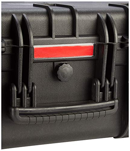 Weatherproof hard case with customizable foam