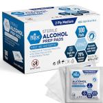 Medpride Sterile Alcohol Prep Pads | 100 Pack