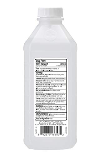 Solimo's 50% Isopropyl Alcohol Antiseptic - 16 fl oz