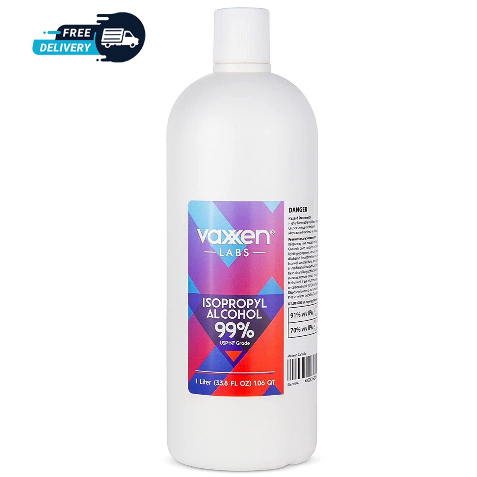 USA Made 99% Isopropyl Alcohol IPA