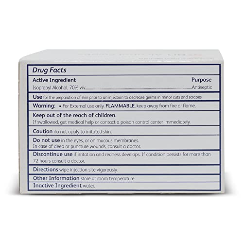 1,200 Individually Wrapped Isopropyl Alcohol Wipes