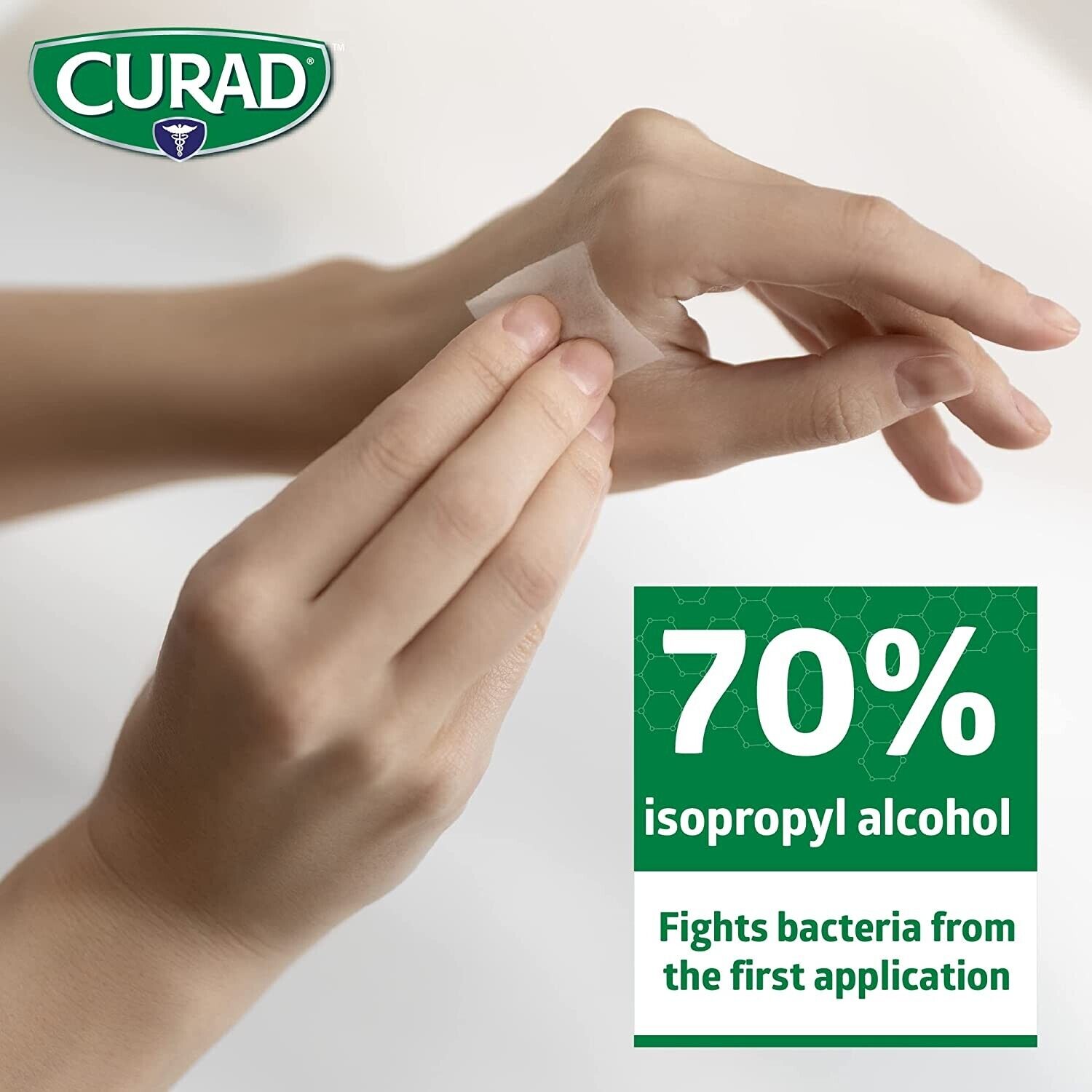 Curad Isopropyl Alcohol Prep Pads - 400 Count