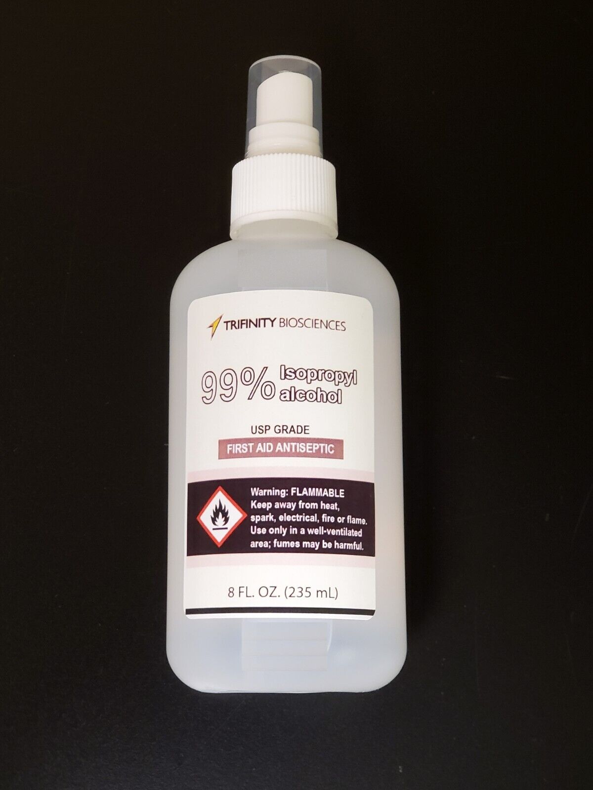 16 oz 99% USP Grade Isopropyl Alcohol Spray