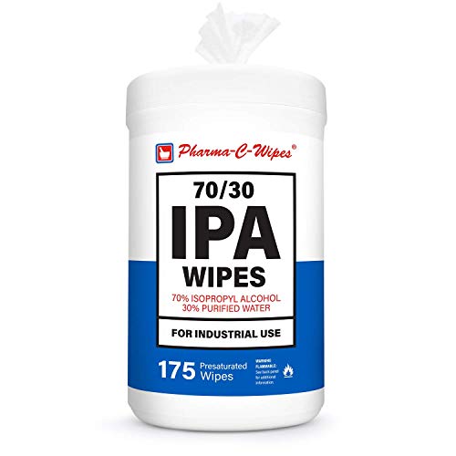 Pharma-C 70% IPA Wipes - 175ct (USA Made)