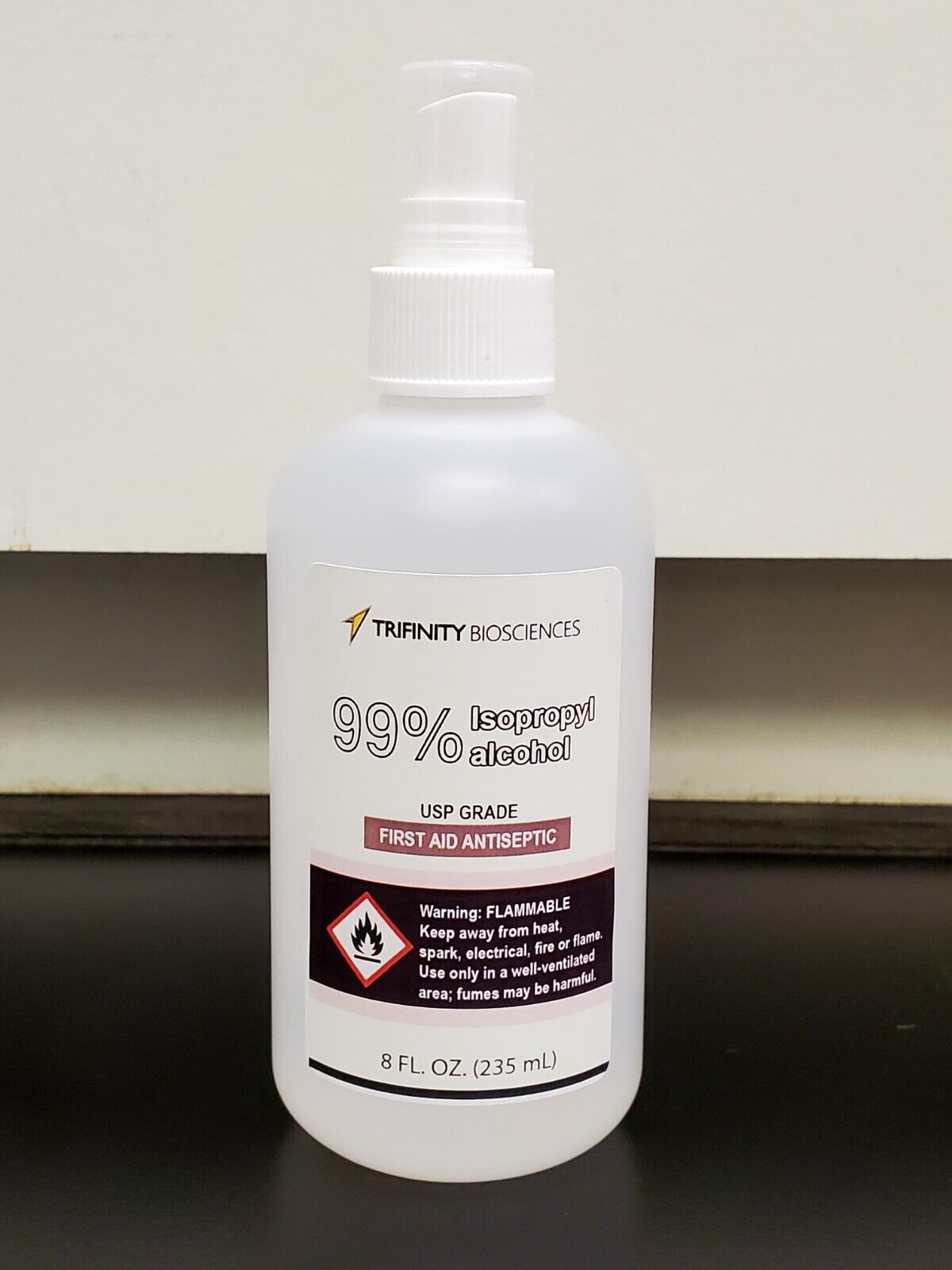 16 oz 99% USP Grade Isopropyl Alcohol Spray