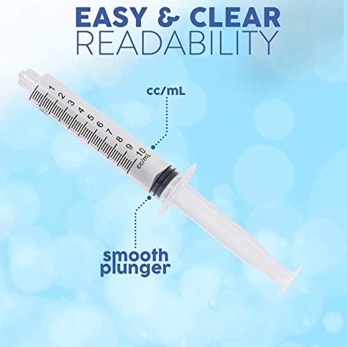 100-Pack 10mL Luer Lock Syringe