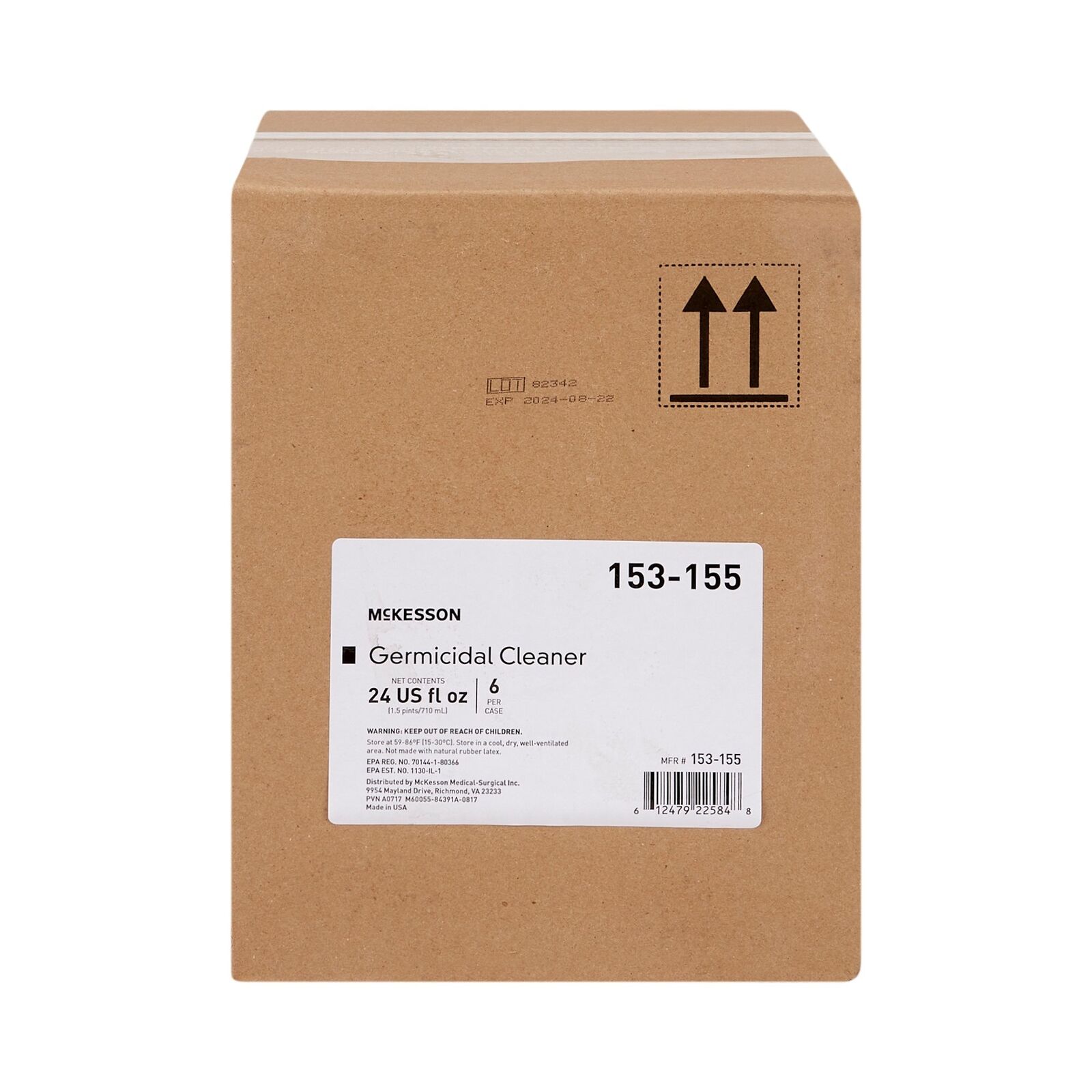 McKesson Liquid Surface Disinfectant Cleaner 24 oz. 6 Ct