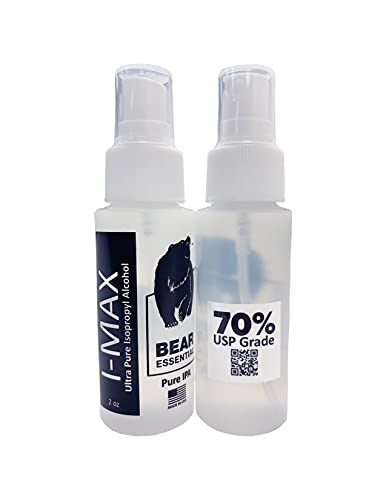 6 Pack 2oz 70% USP Isopropyl Alcohol Spray