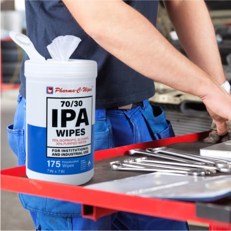 Pharma-C Isopropyl Alcohol Wipes 175ct