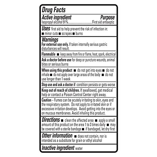 Solimo 91% Isopropyl Alcohol - 32 oz
