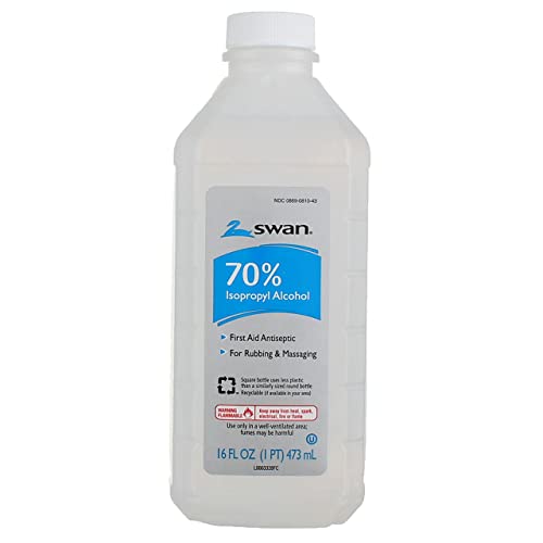 Swan 70% Isopropyl Alcohol, 16 oz